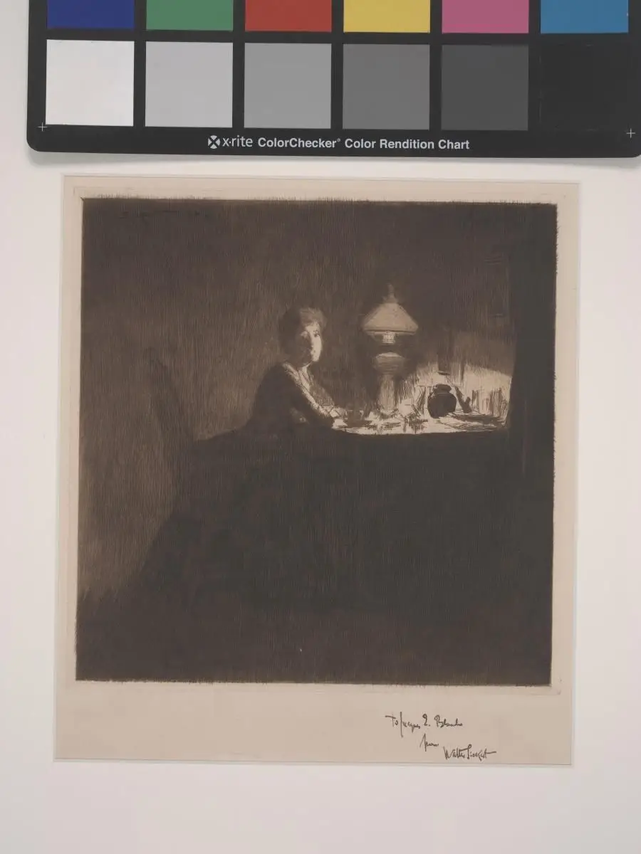 The Acting Manager (Mrs D'Oyly Carte) by Walter Richard Sickert