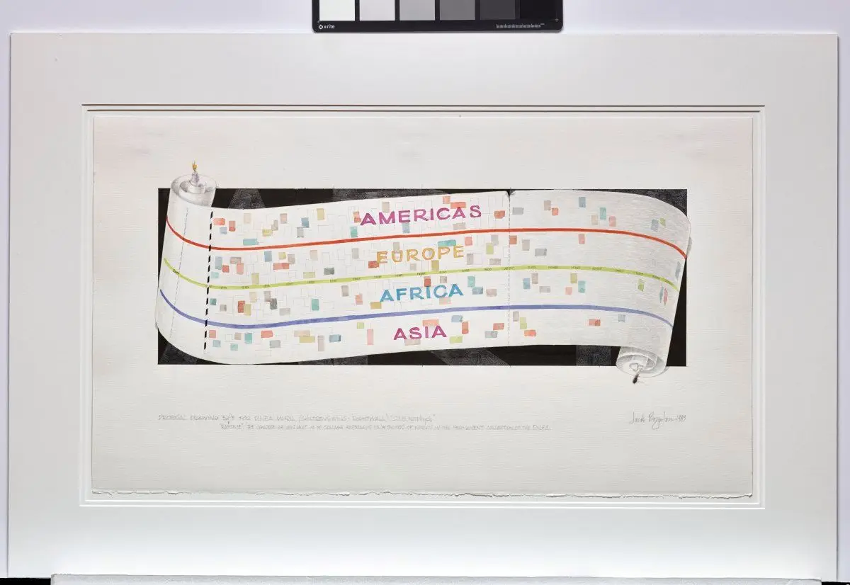 Ragtime (working drawing) by James "Jack" Boynton