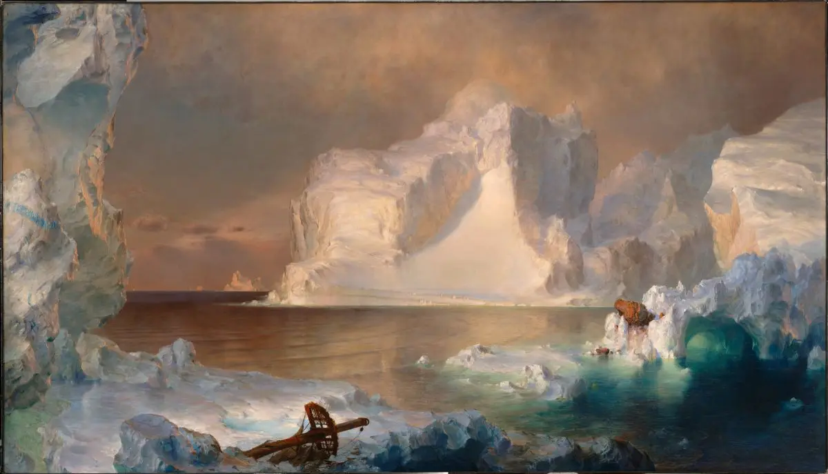 The Icebergs by Frederic Edwin Church