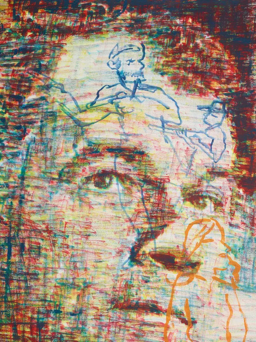 Magazine Image Painting by Ed Blackburn