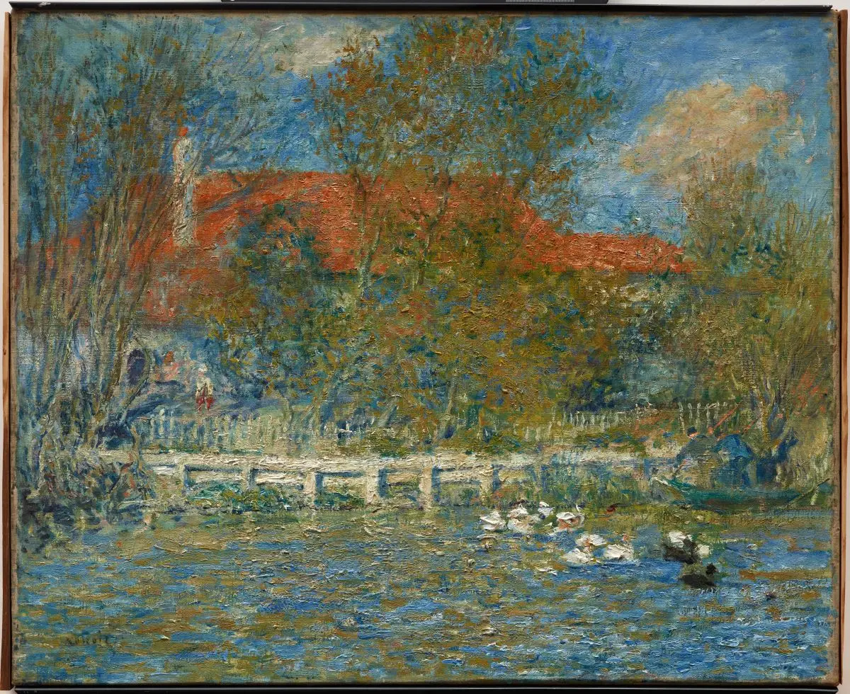 The Duck Pond by Pierre-Auguste Renoir