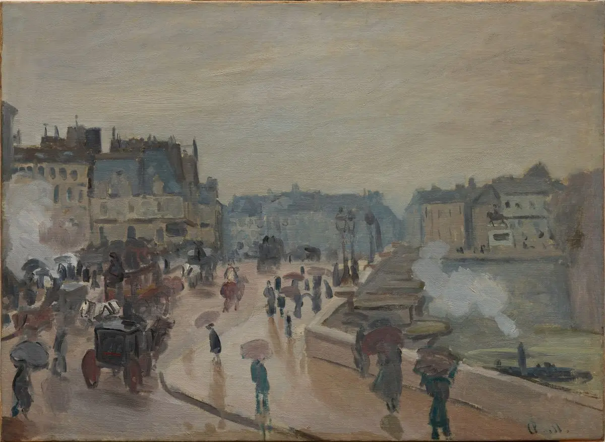The Pont Neuf by Claude Monet