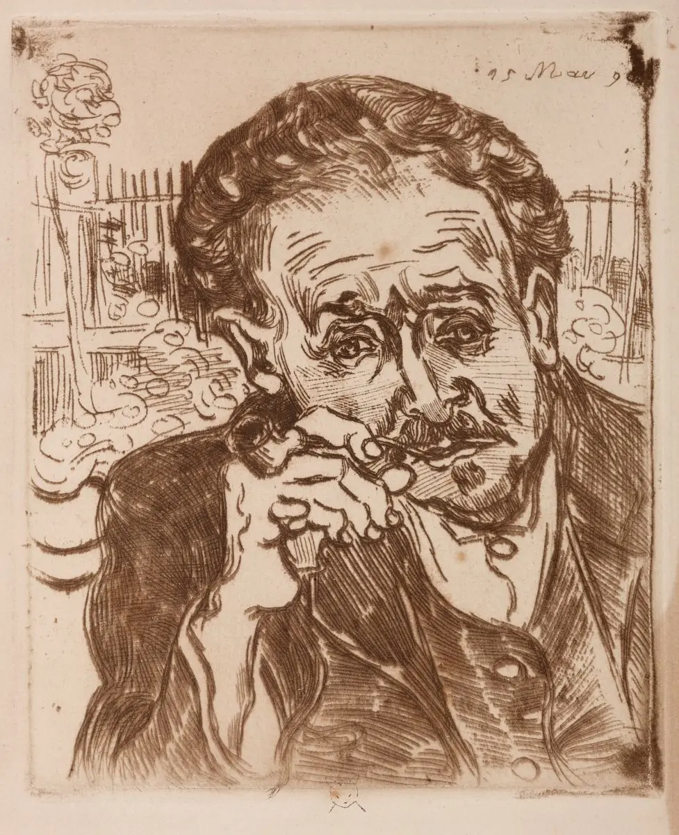 Portrait of Doctor Gachet by Vincent van Gogh