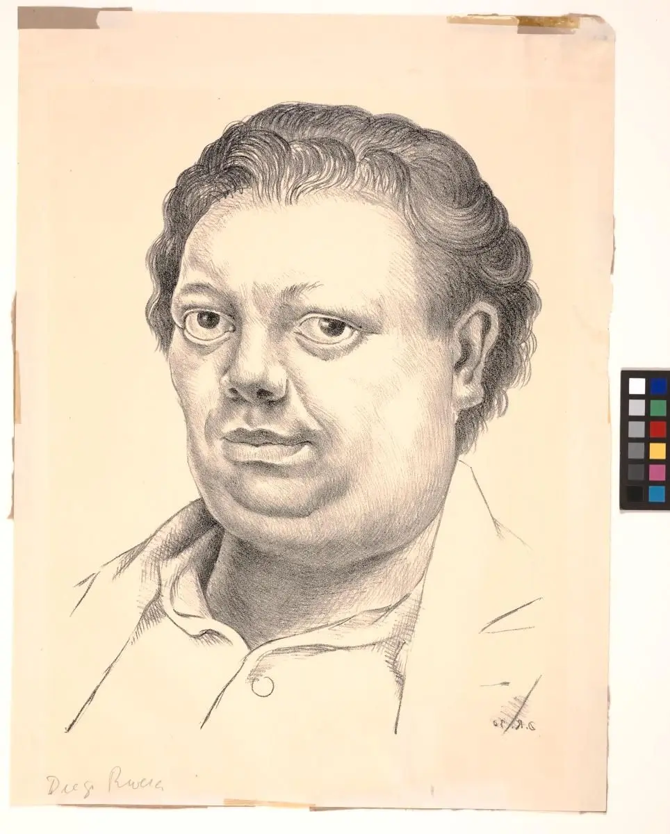 Self-Portrait by Diego Rivera