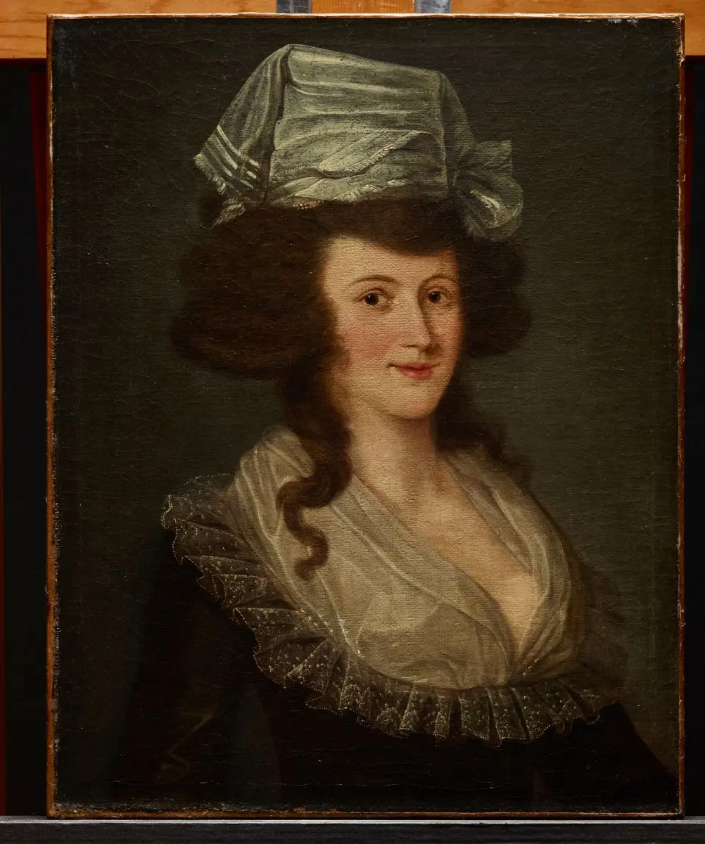 Portrait of a Woman by Christian Amandus Gullager