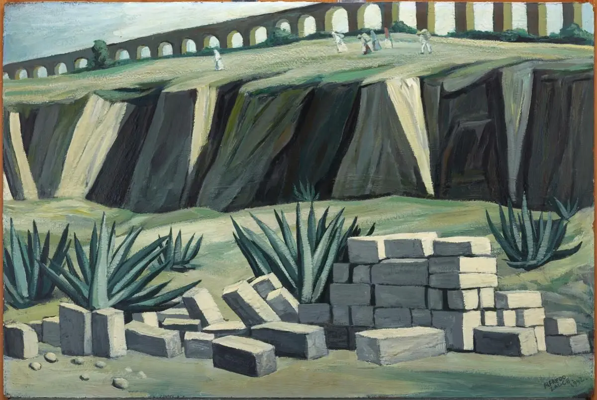 Aqueduct by Alfredo Zalce