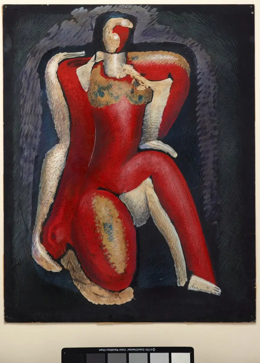 Kneeling King by Alexander Archipenko