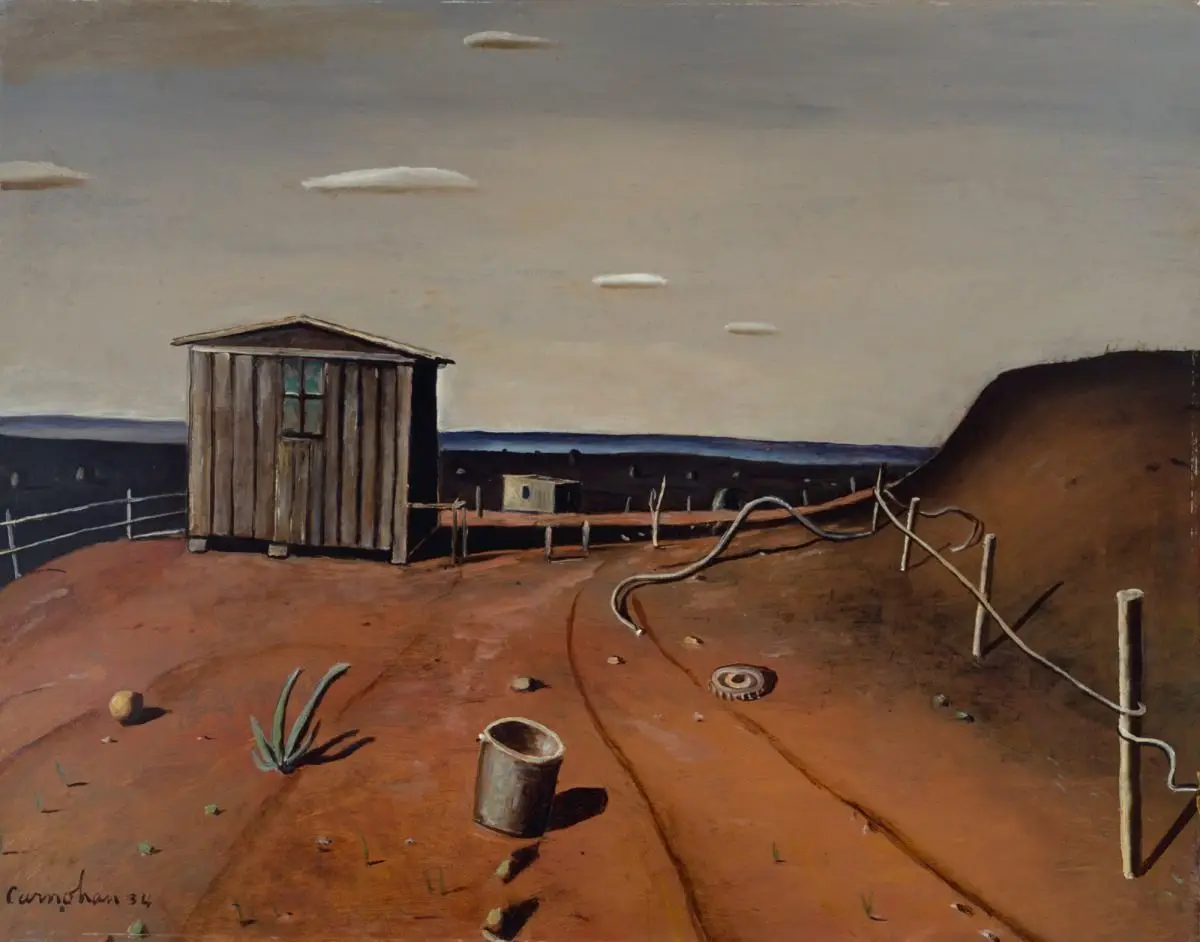 West Texas Landscape by Harry Carnohan
