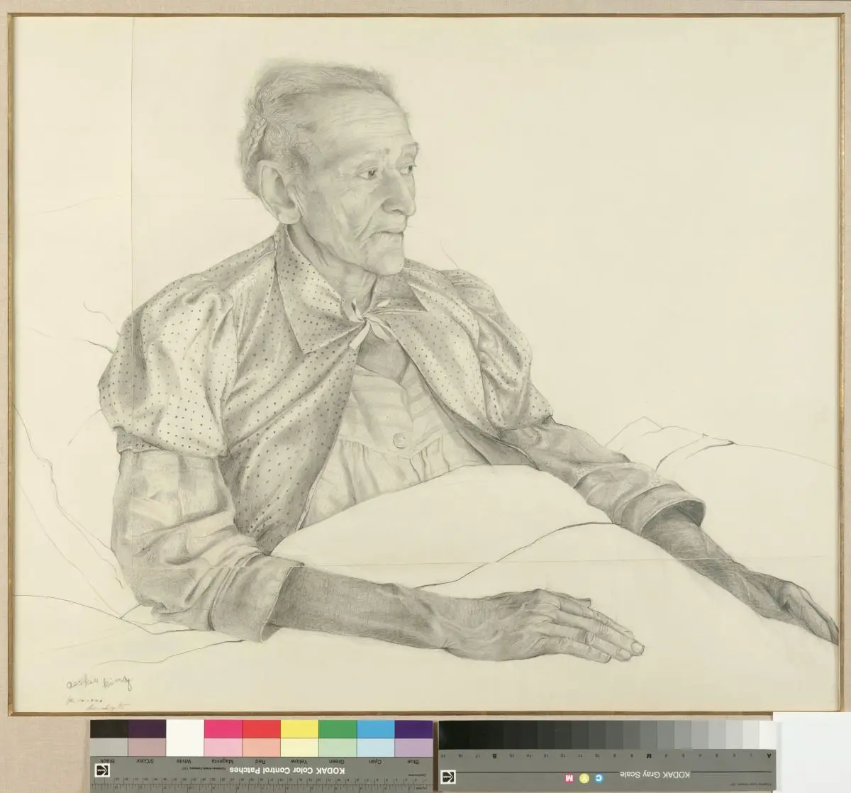 Beckie King by Andrew Wyeth