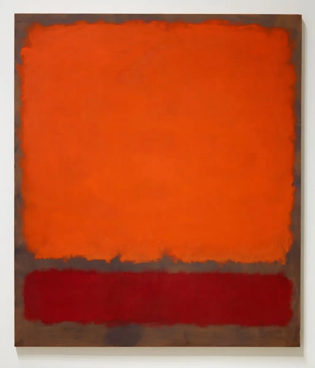 Orange, Red and Red by Mark Rothko