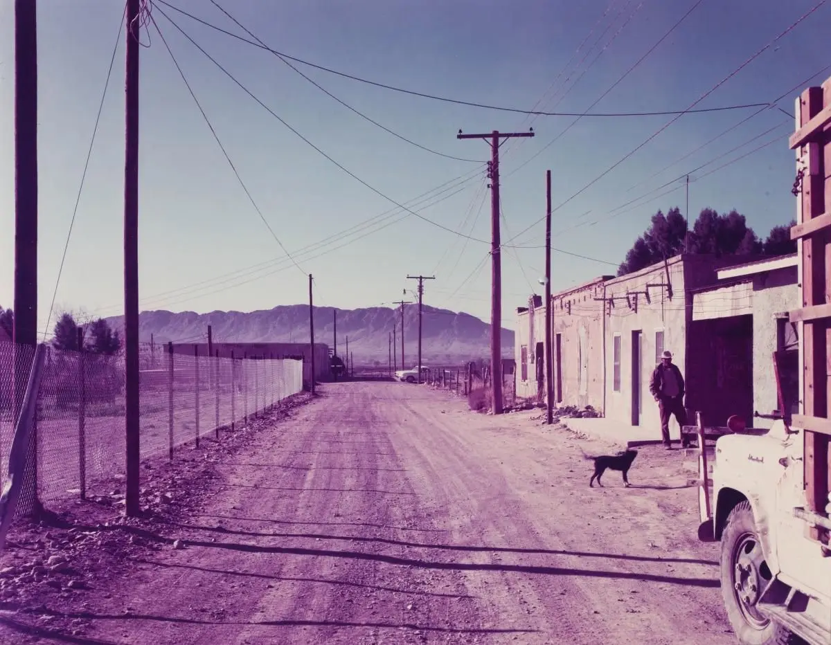 Alley, Presidio, Texas by Stephen Shore