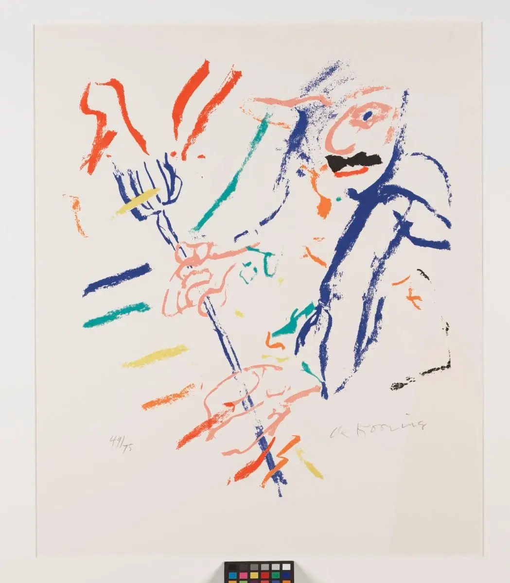 Devil at the Keyboard by Willem De Kooning