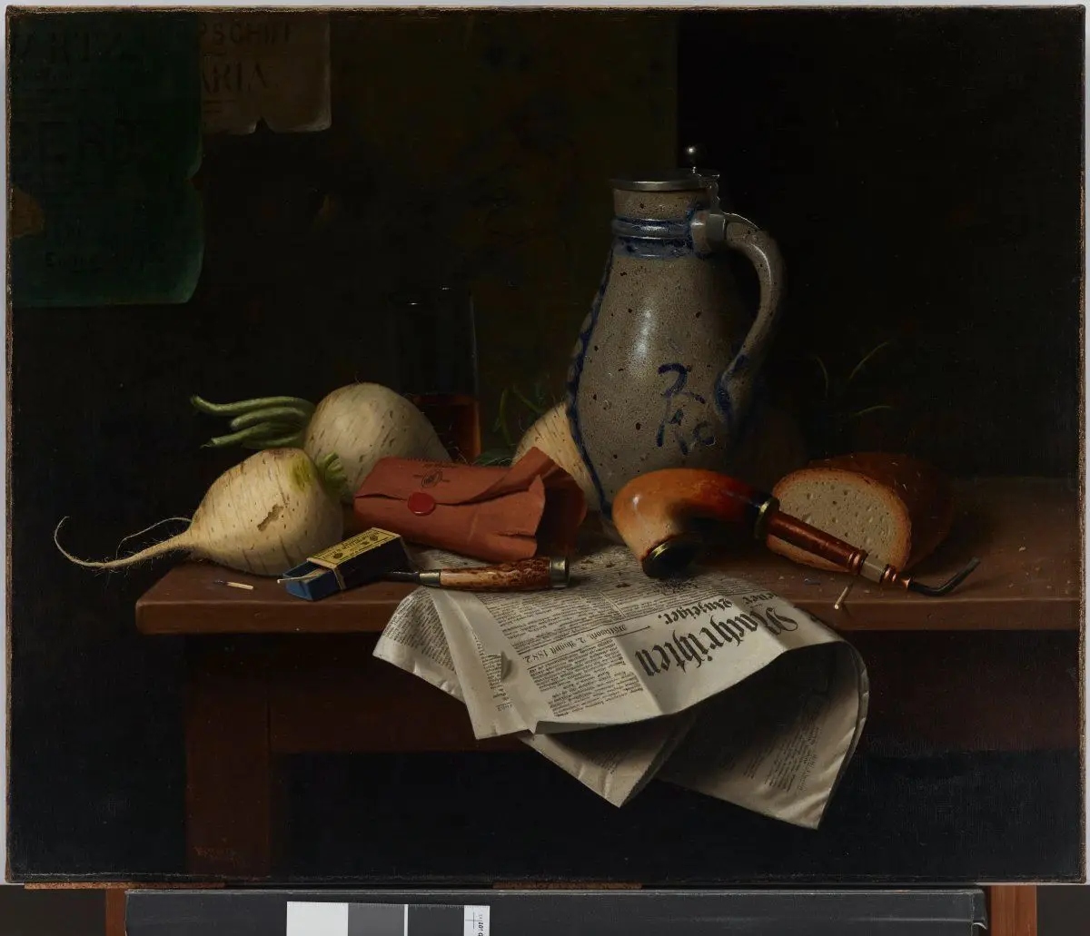 Munich Still Life by William Michael Harnett