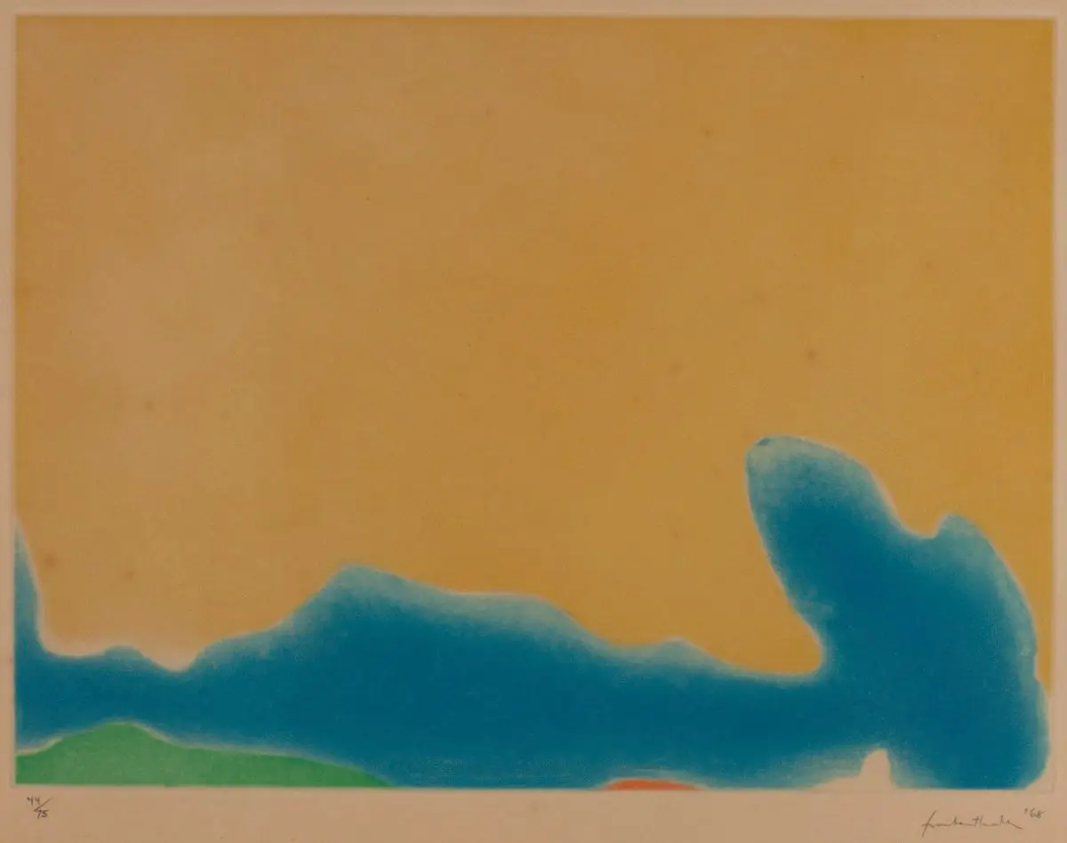 Yellow Span by Helen Frankenthaler