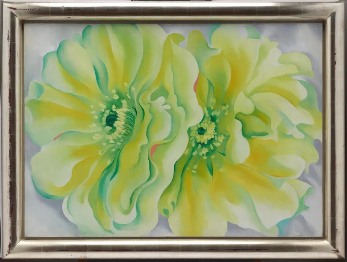 Yellow Cactus by Georgia O'Keeffe