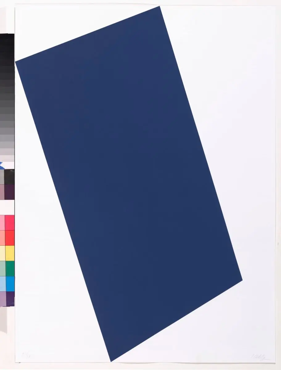 Blue (for Leo) by Ellsworth Kelly