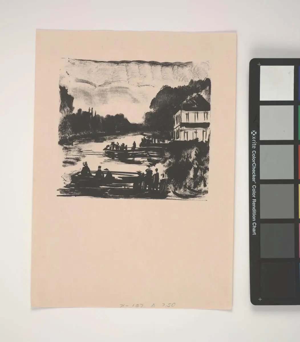 Tournant Dangereux by Maurice de Vlaminck