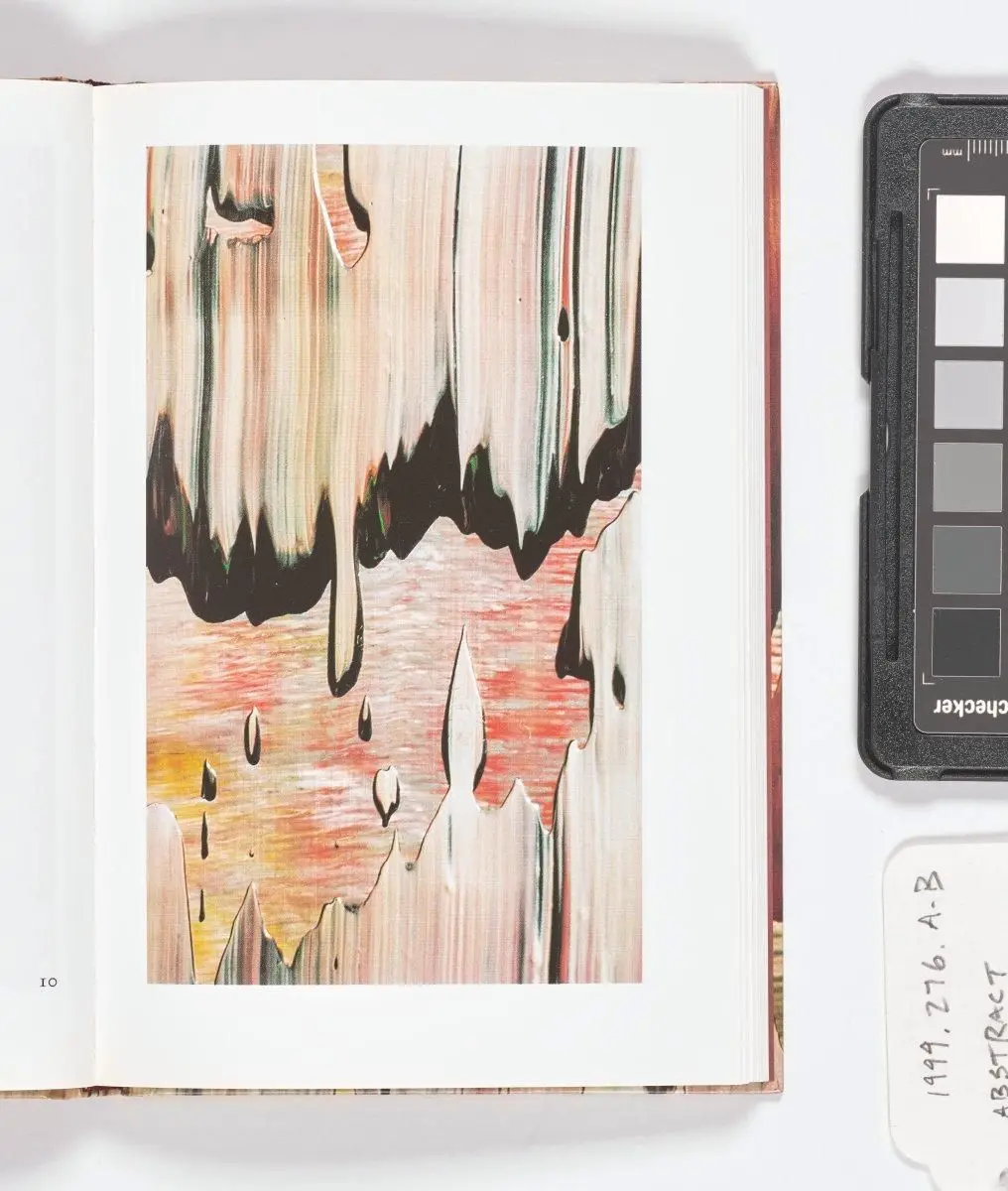 Gerhard Richter. Abstract Painting 825-11. 69 Details (Gerhard Richter. Abstraktes Bild 825-II. 69 Details) by Gerhard Richter