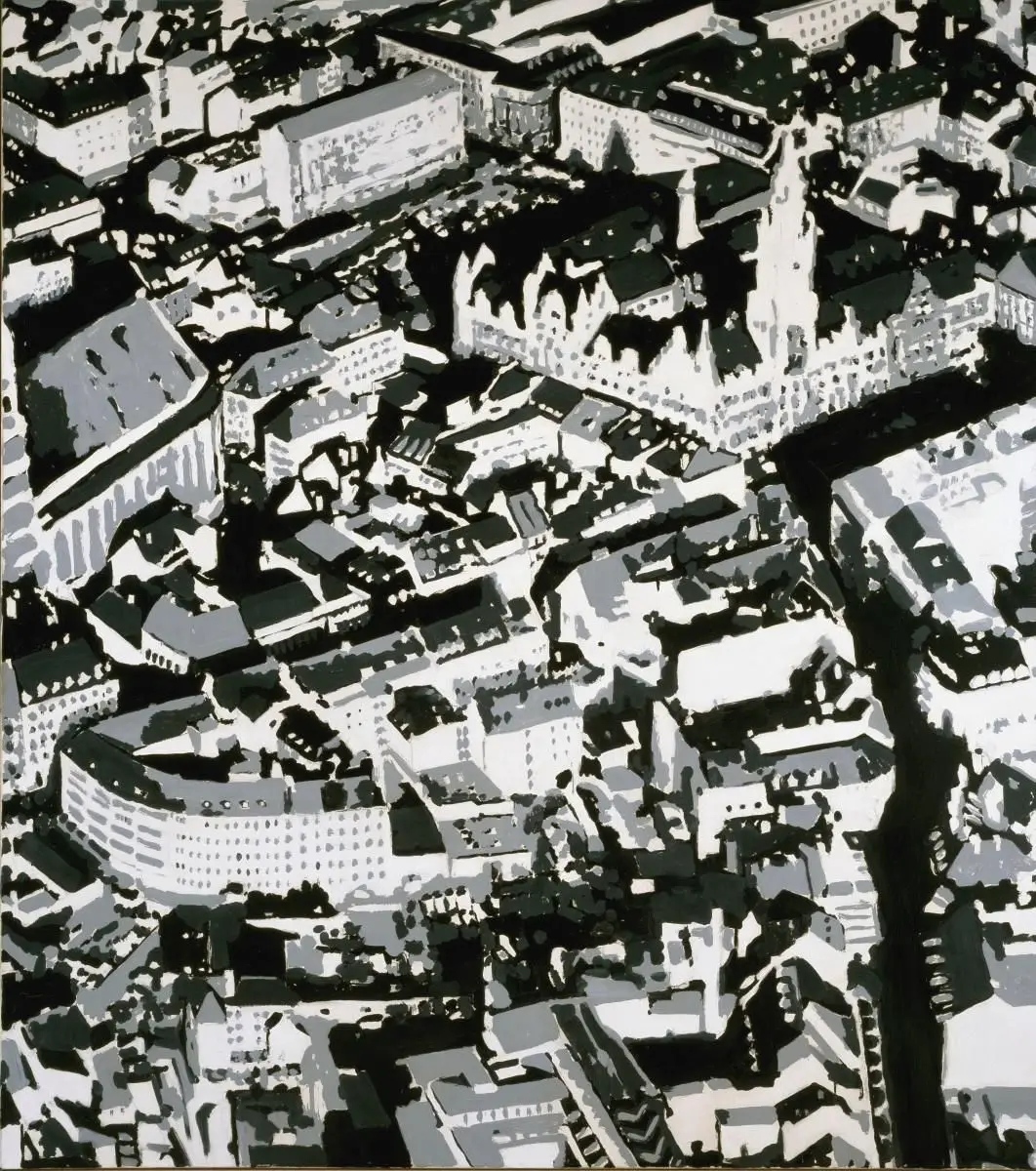 City Picture Mü (Stadtbild Mü) by Gerhard Richter