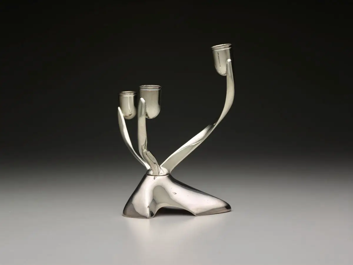"Contemporary Group" candelabrum by Robert H. Ramp