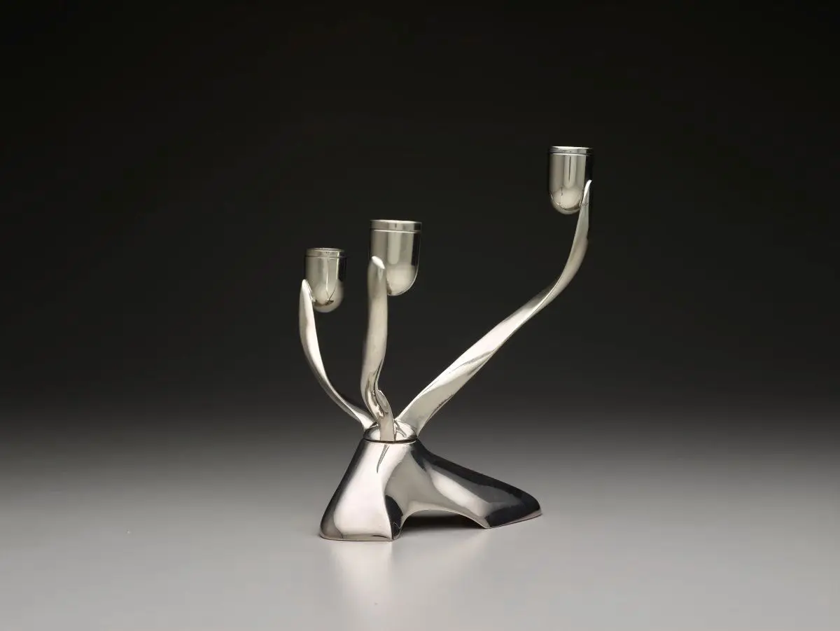 "Contemporary Group" candelabrum by Robert H. Ramp