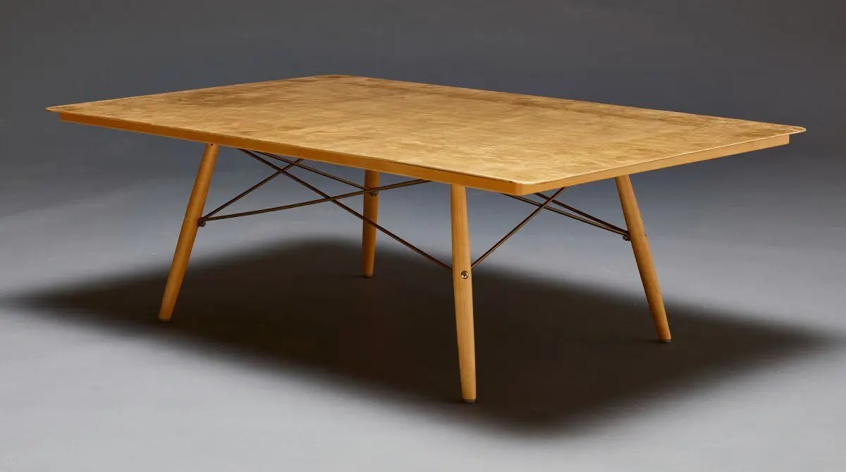 Coffee table for Eames house, Pacific Palisades, California (Model EAT500) by Charles Eames