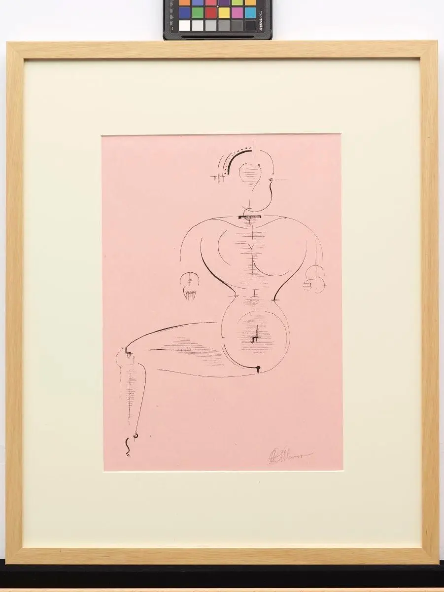 Figure H 2 (Figur H 2) by Oskar Schlemmer