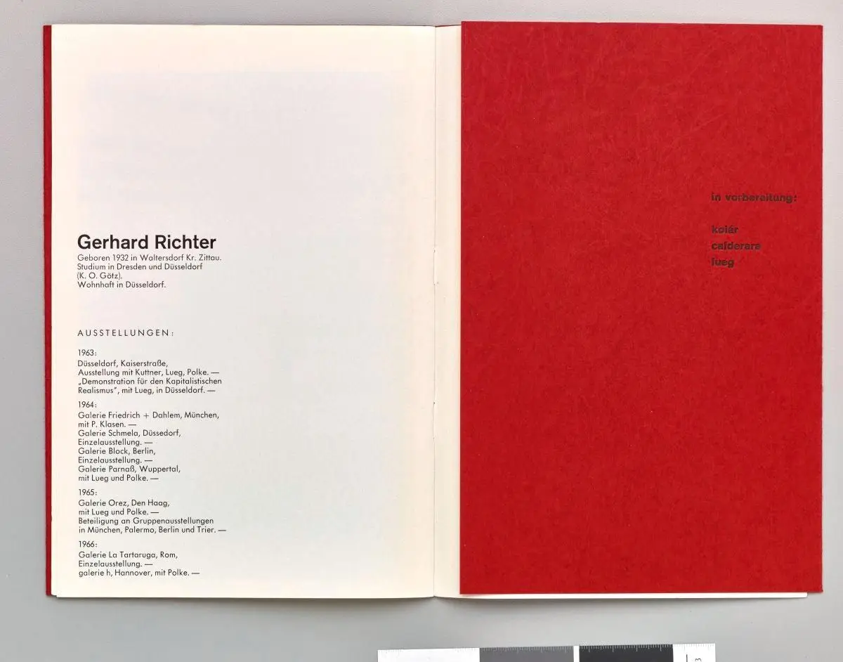 polke/richter: richter/polke by Gerhard Richter