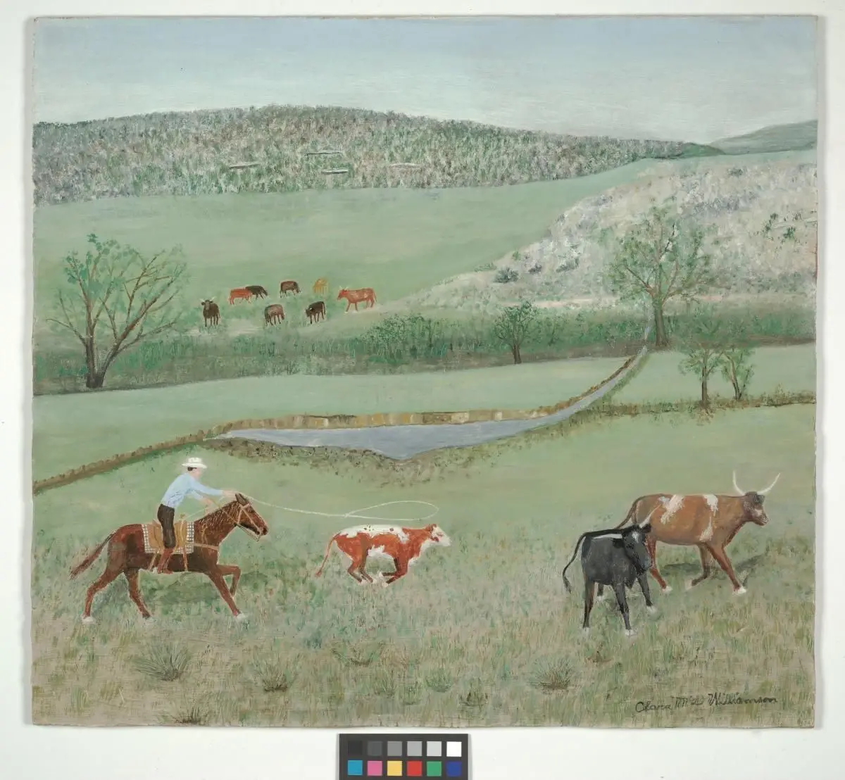 Ropin' the Range by Clara McDonald Williamson