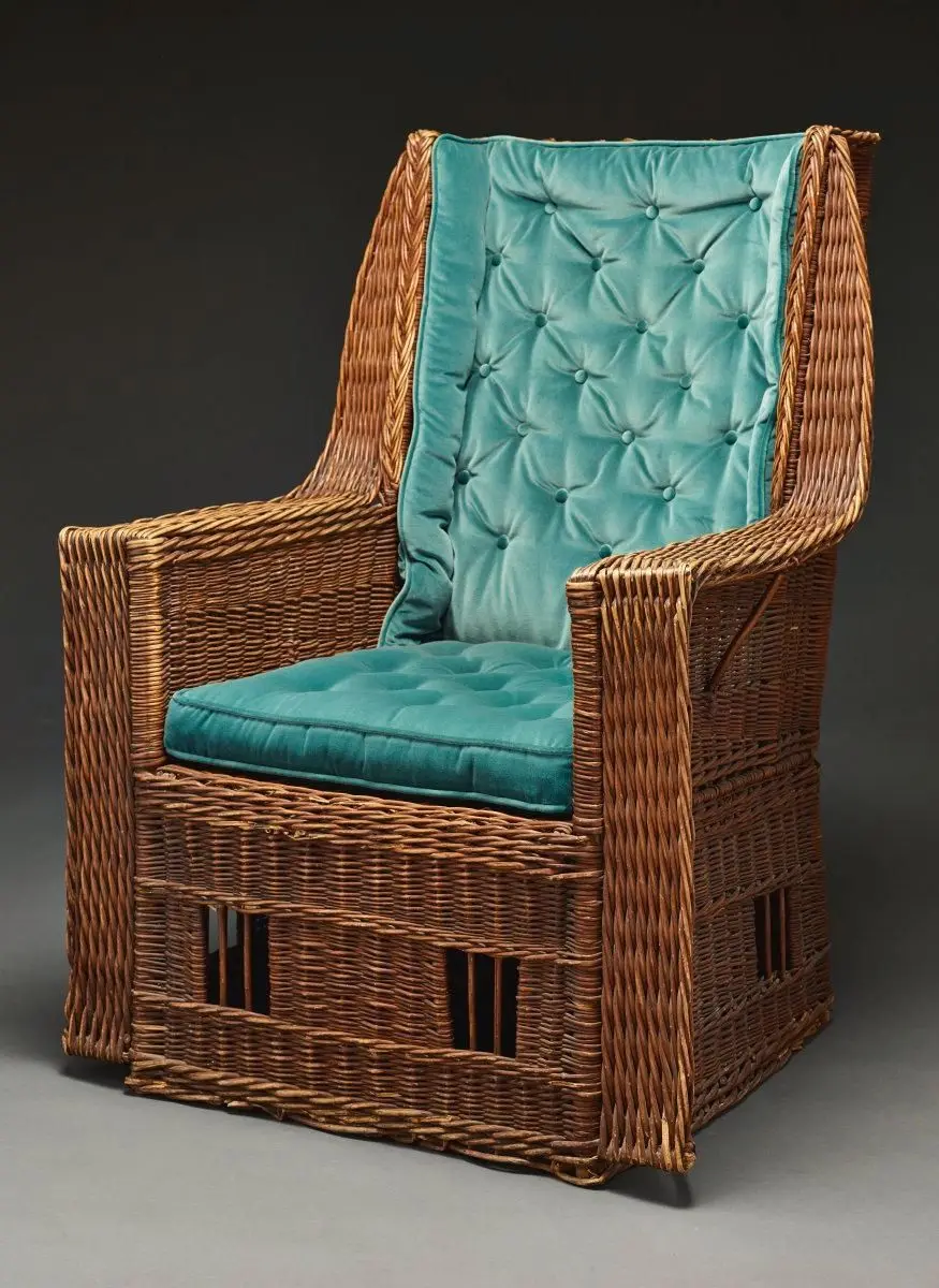 Willow armchair by Gustav Stickley