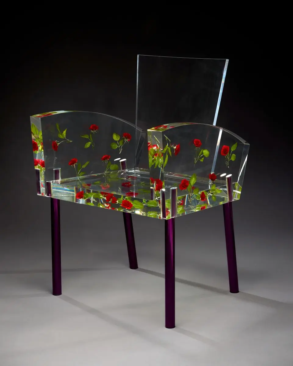 "Miss Blanche" armchair by Shiro Kuramata