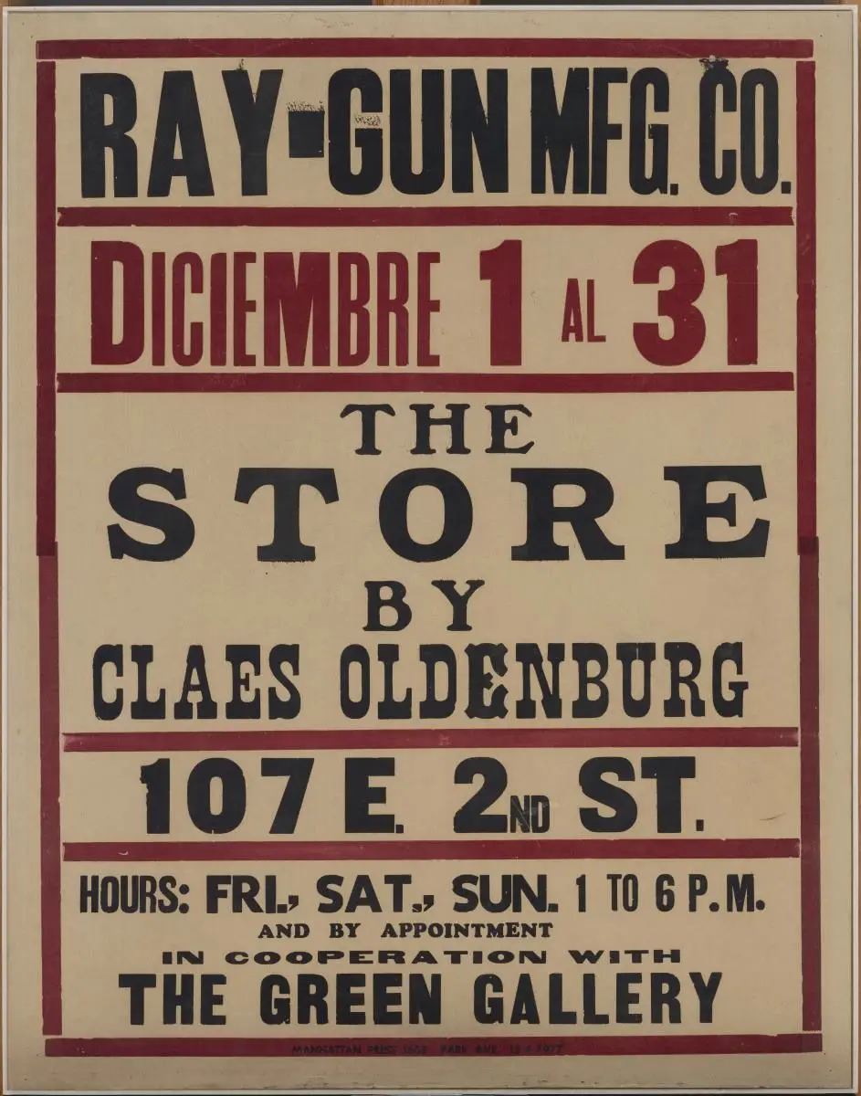 The Store by Claes Thure Oldenburg