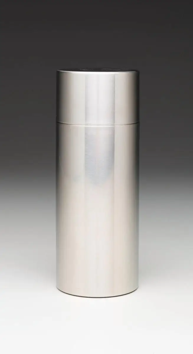 "Cylinda-Line" Barware Cocktail Shaker with Lid and Strainer by Arne Jacobsen