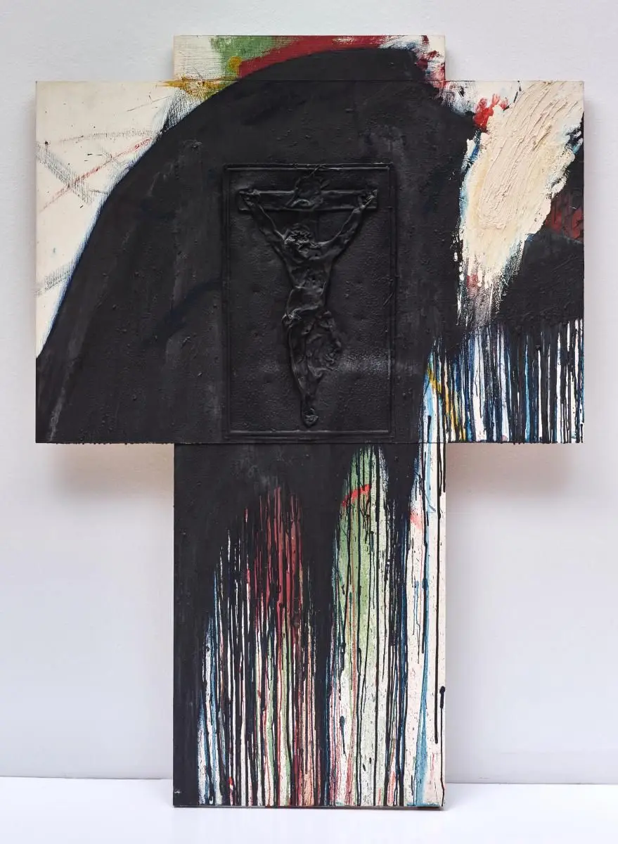 Kreuz by Arnulf Rainer