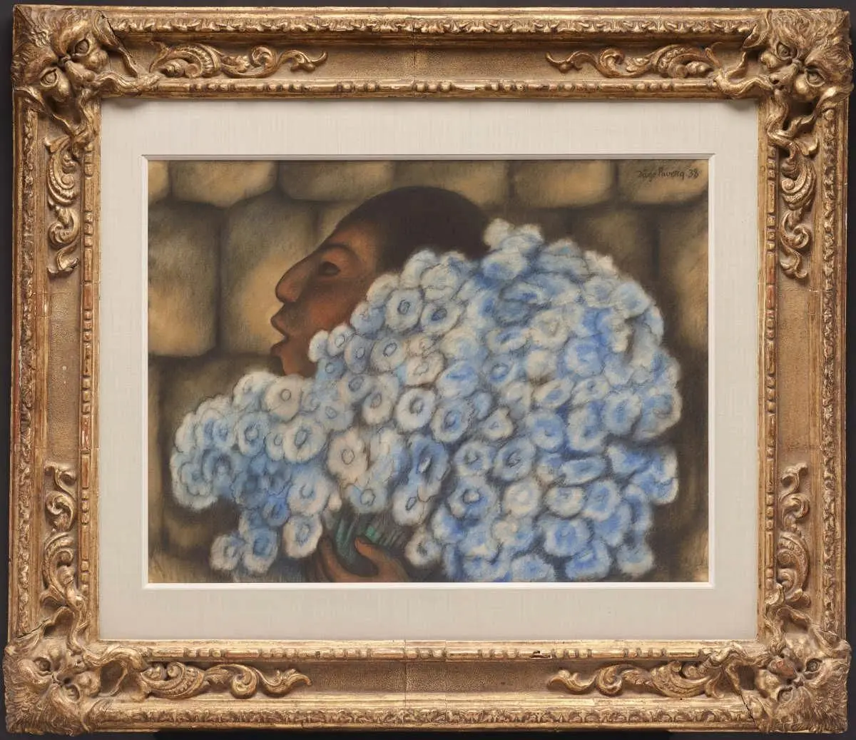 Flower Seller by Diego Rivera