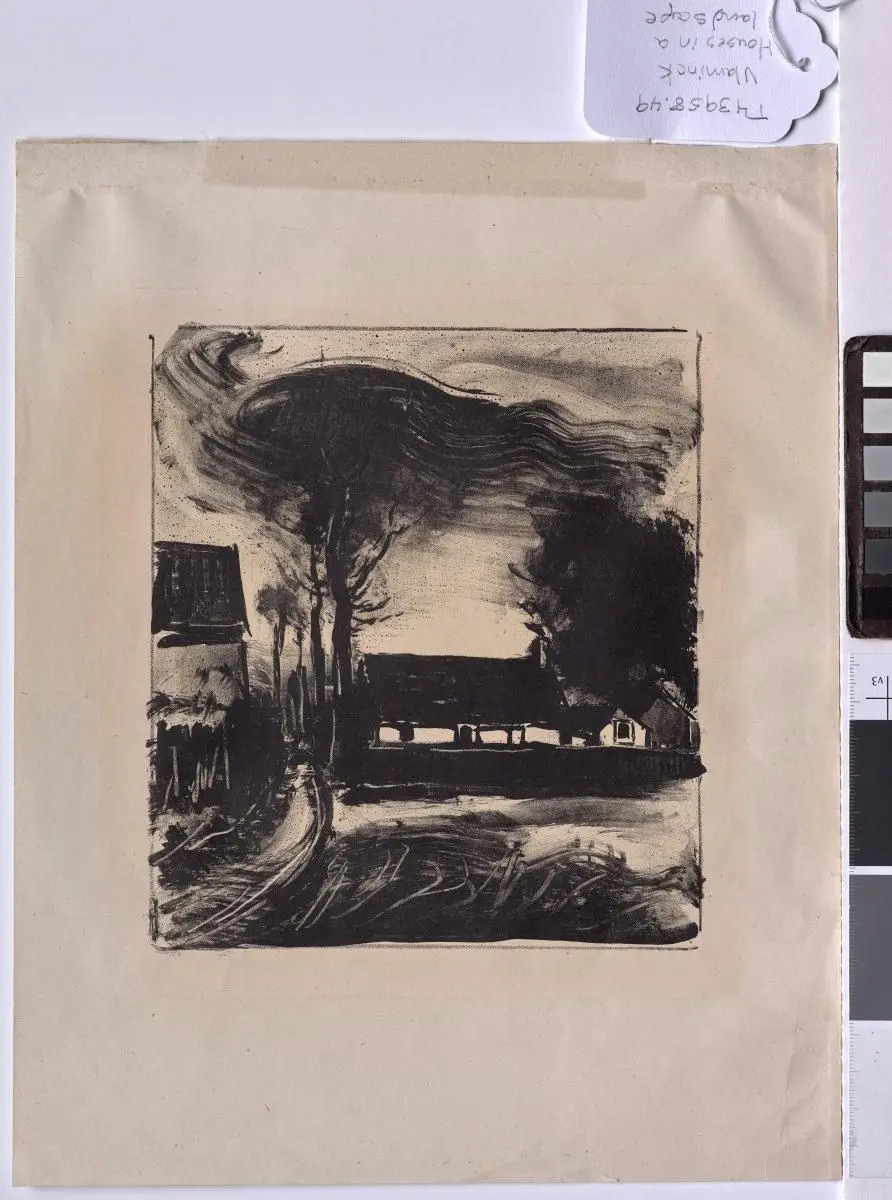 The Banks of the Sausseron, from the series "Dangerous Turning" by Maurice de Vlaminck