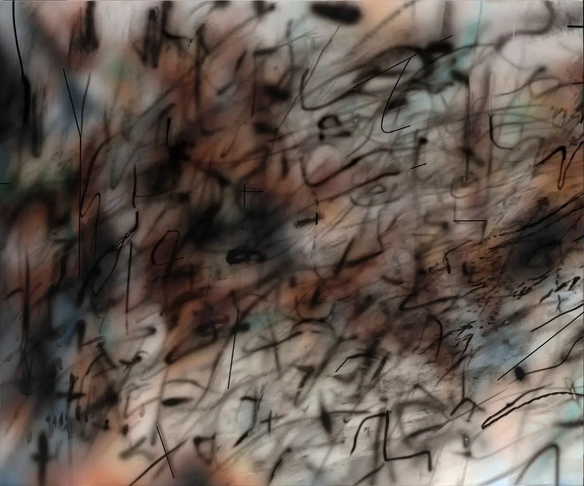 Conjured Parts (Syria), Aleppo and Damascus by Julie Mehretu