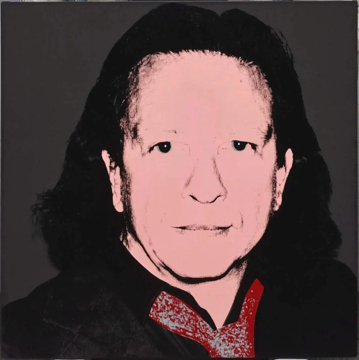 Portrait of Fritz Scholder by Andy Warhol