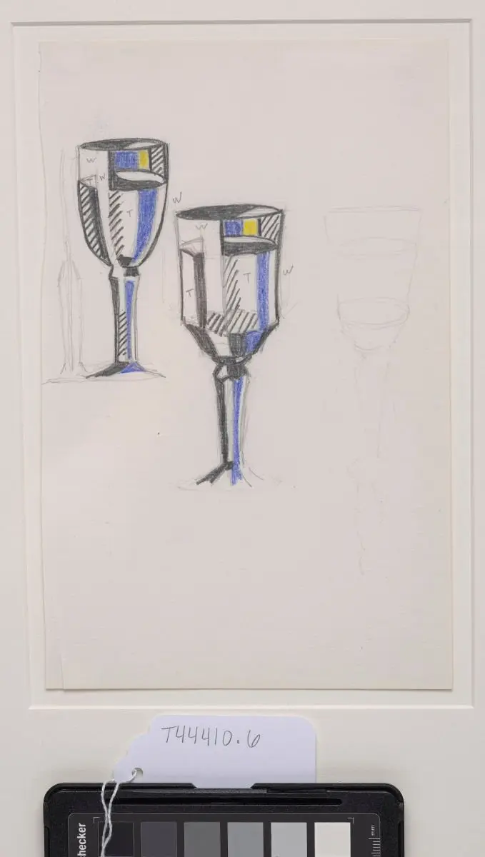 Glass Sculpture (Studies) by Roy Lichtenstein