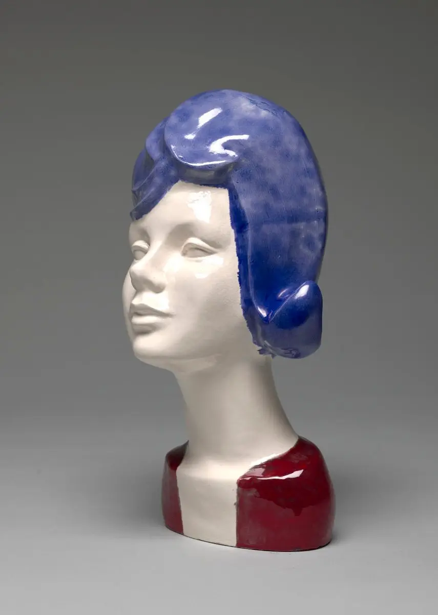 Ceramic Head (Abandoned) by Roy Lichtenstein