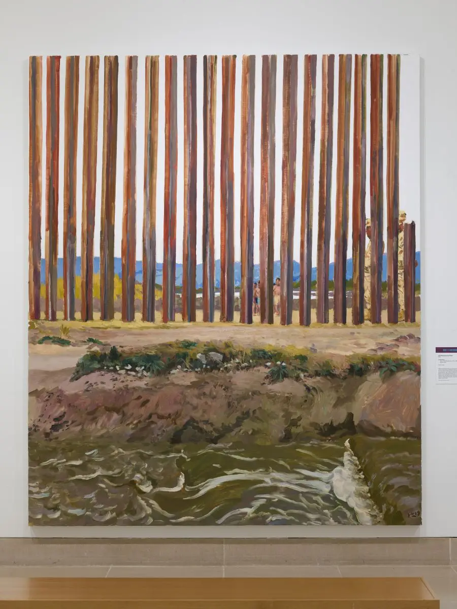山水 Mountains and River by Liu Xiaodong