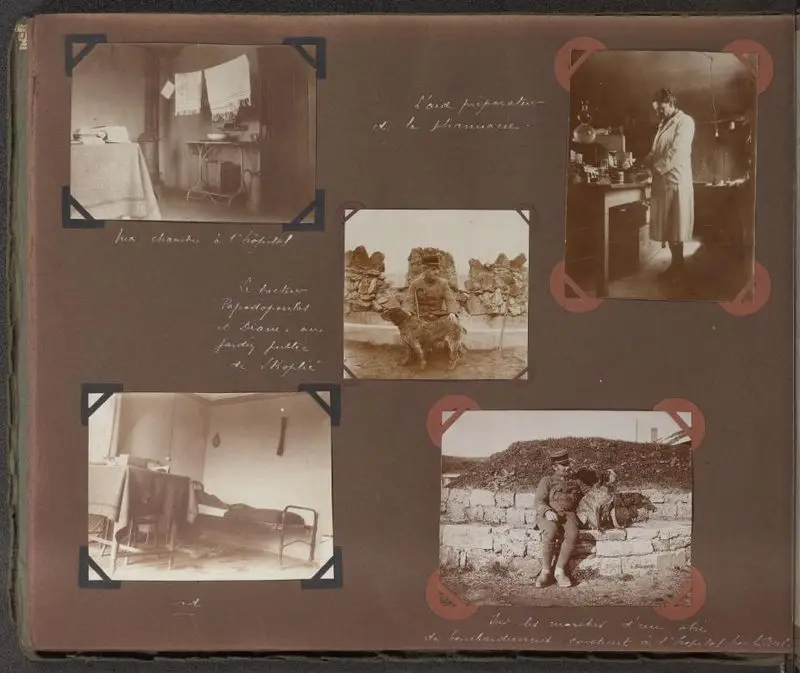French photograph album of Greece in World War I, 1917-1919 by Unknown artist