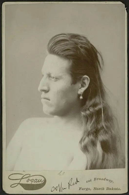 "Good Bird," Mandan, 20 years old, son of "Son of the Star." by Logan, S. H.