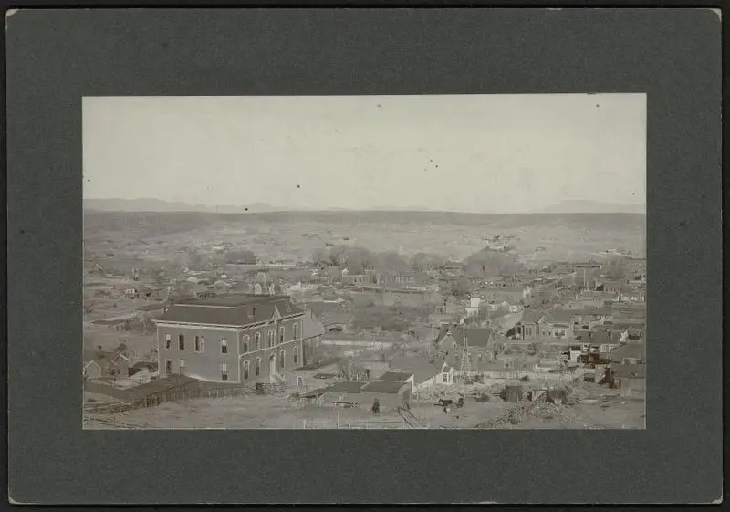 View of Silver City, New Mexico by Unknown artist