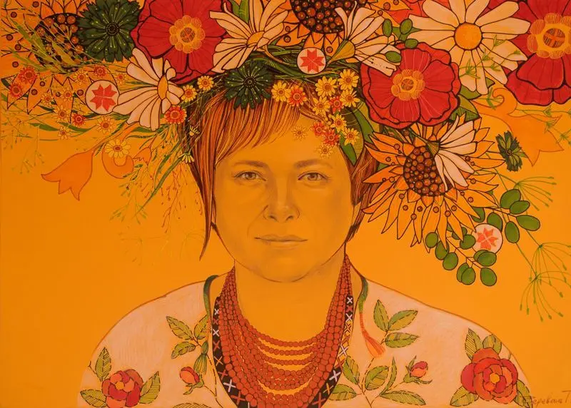 Woman Berehyni͡a - Lilit by Cherevan, Tetiana