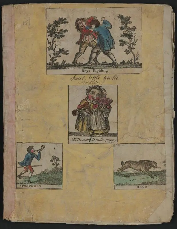 Scrapbook of lottery prints by Unknown artist