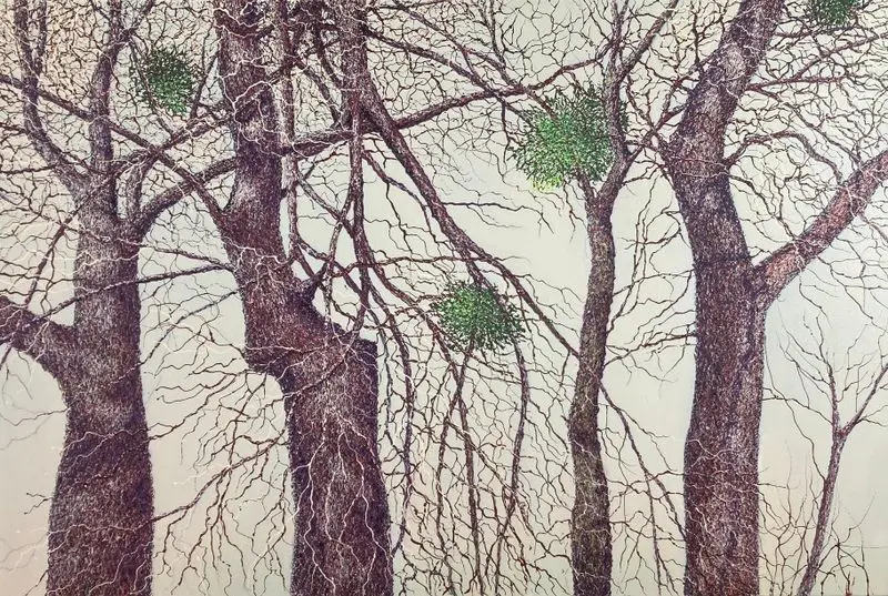 Mistletoe by Mosiyevych, Olena