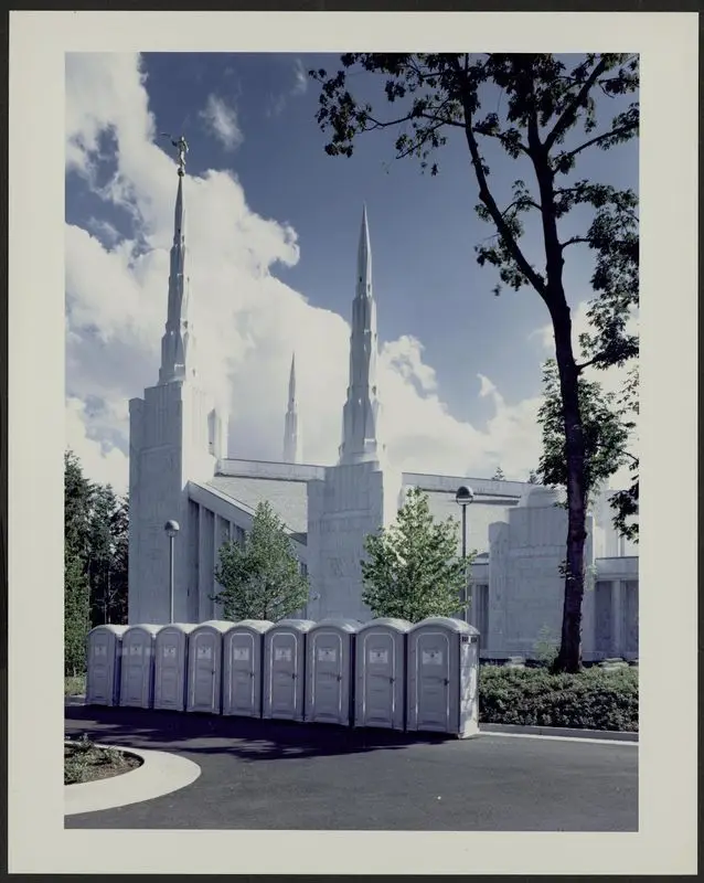 Mormon Temple, Portland, Oregon by Graham, David