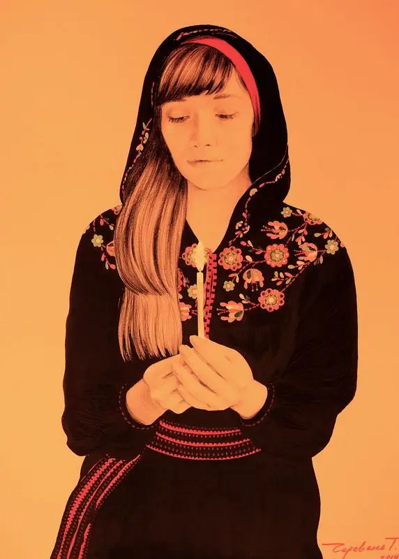 Woman Berehyni͡a - Pray by Cherevan, Tetiana