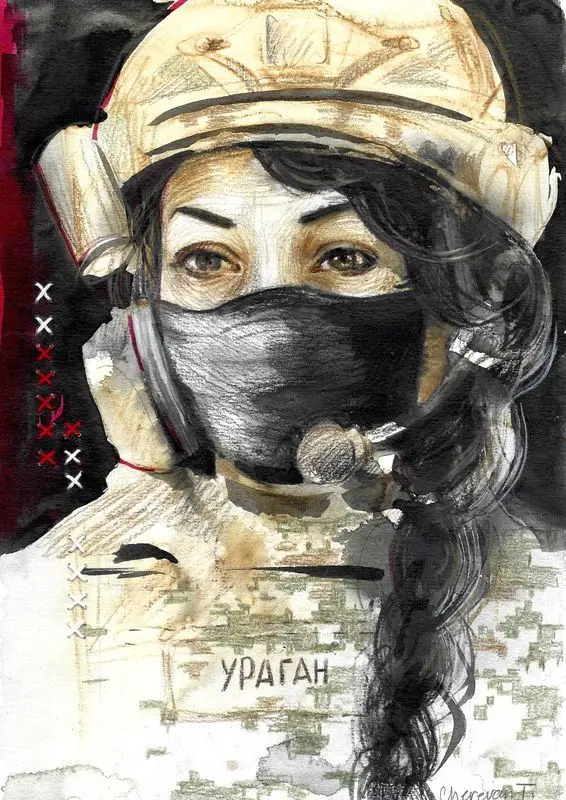 Uragan by Cherevan, Tetiana